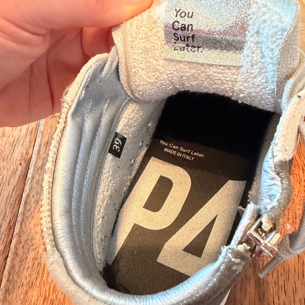 P448 Women's Sneakers - Cream & Brown - Picture 7 of 9